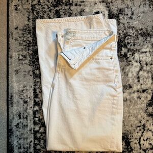 Abercrombie & Fitch White Women Jeans Tall